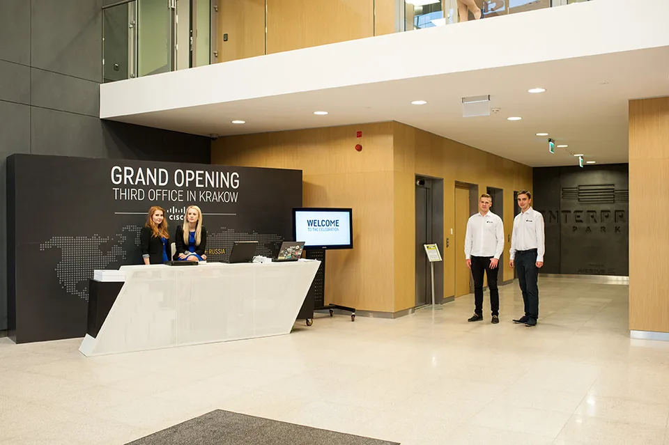 Cisco Grand Opening Krakow - event reception