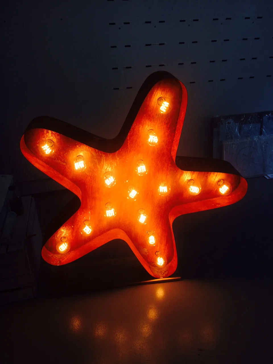 Illuminated Eventory star