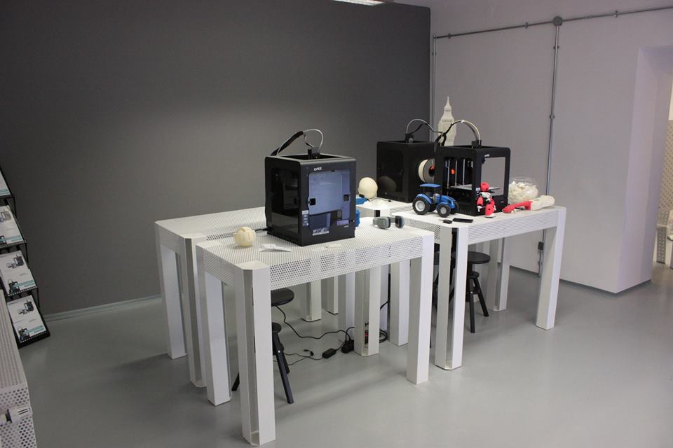 Realizacja Zortrax - stanowiska z drukarkami 3D