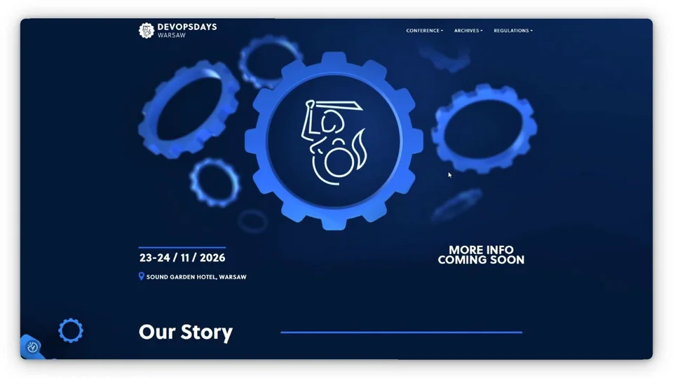 DevOpsDays website preview