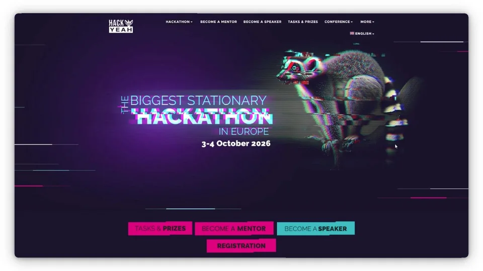 HackYeah website preview