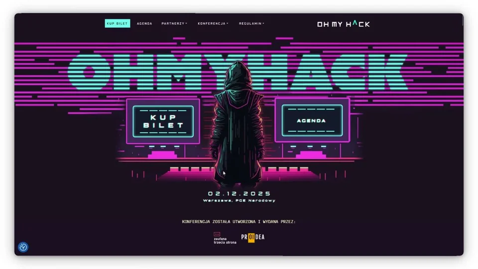 Oh My Hack website preview