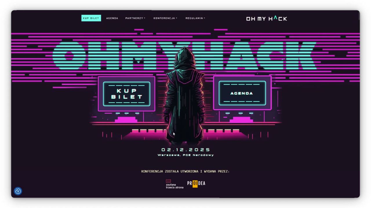 Oh My Hack website preview
